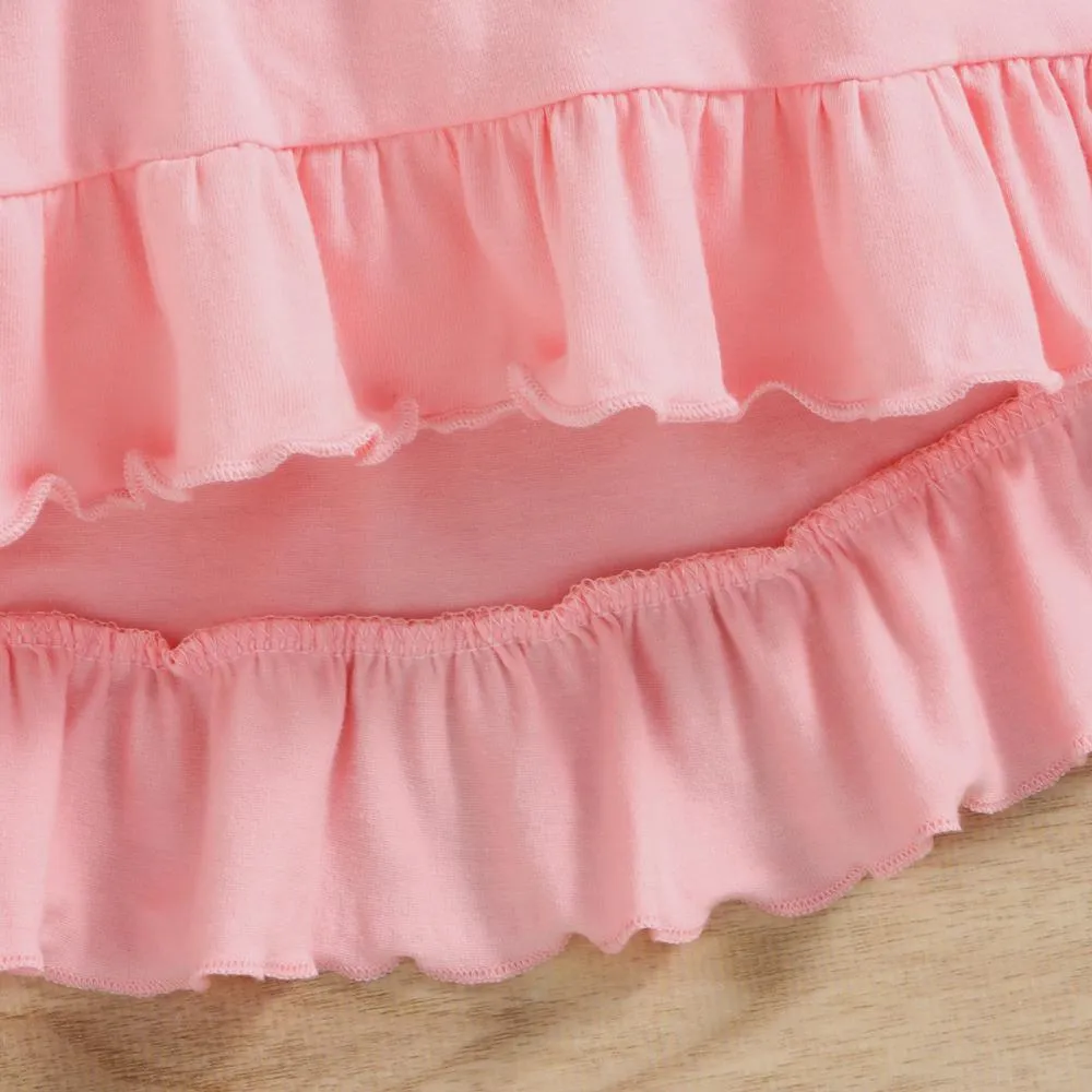 Baby Girl Top   Flared Pants Set Wholesale Girls Clothes