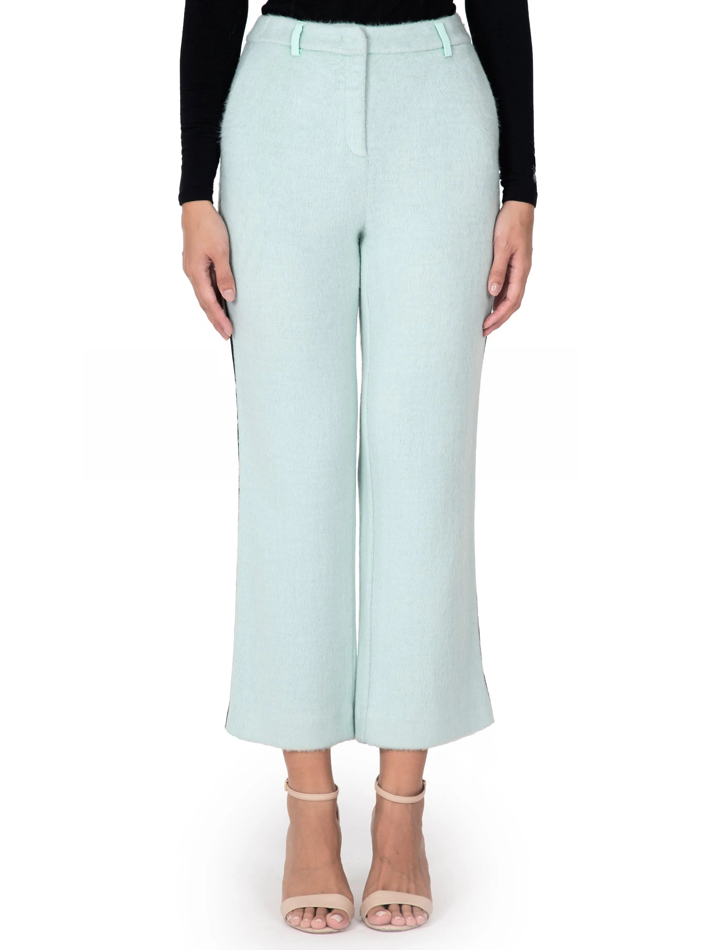 Casual Light Green Trouser