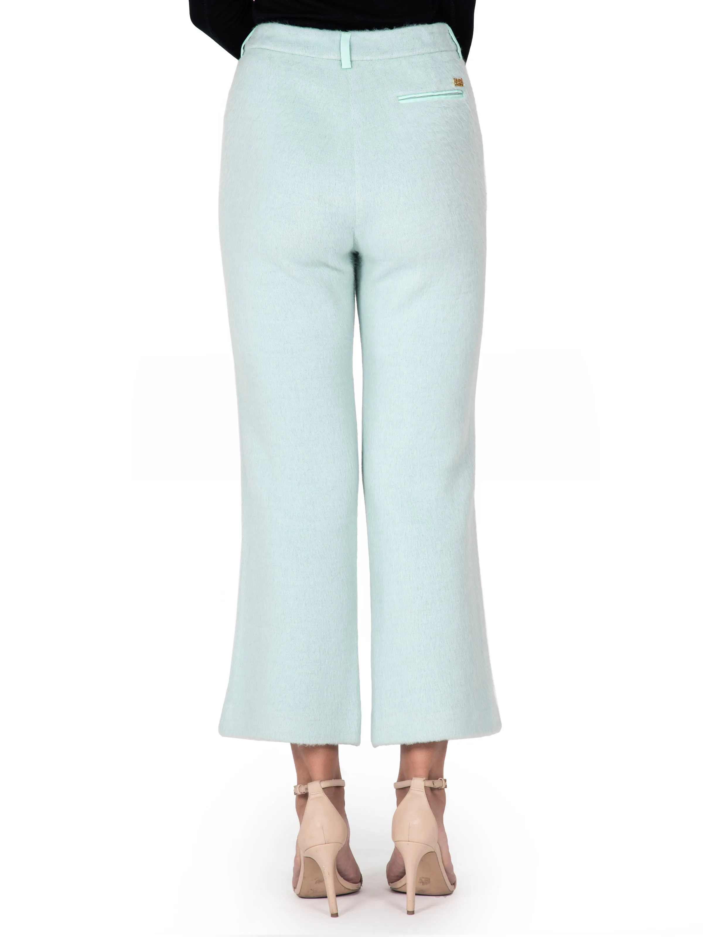 Casual Light Green Trouser