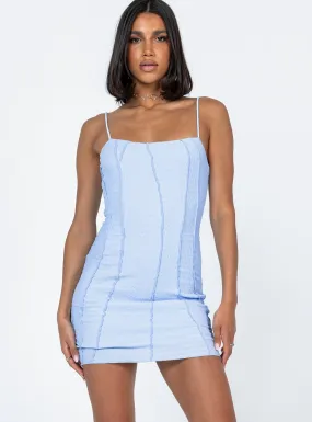Charlise Mini Dress Blue