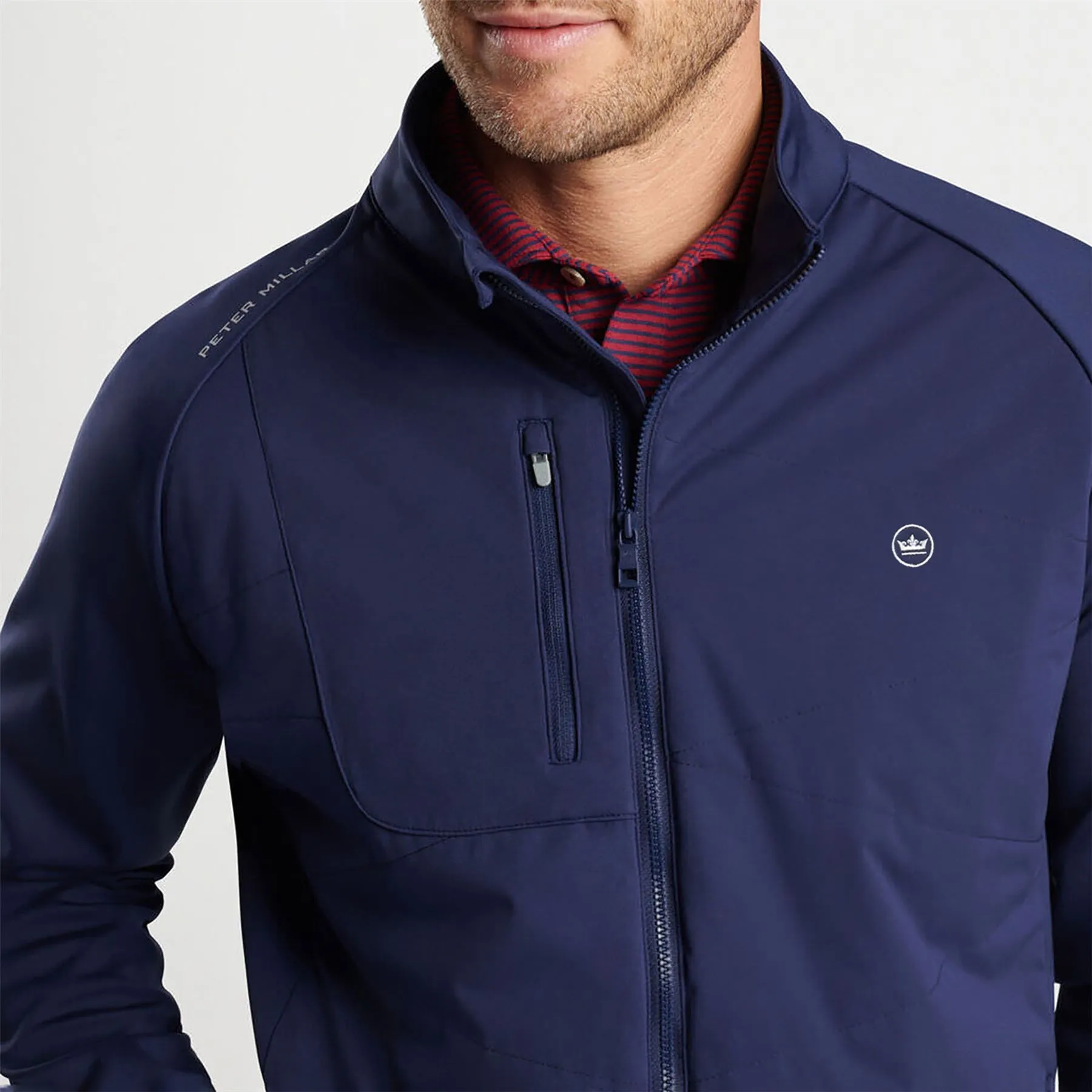 Endeavor Classic Fit Hybrid Jacket Navy - AW24