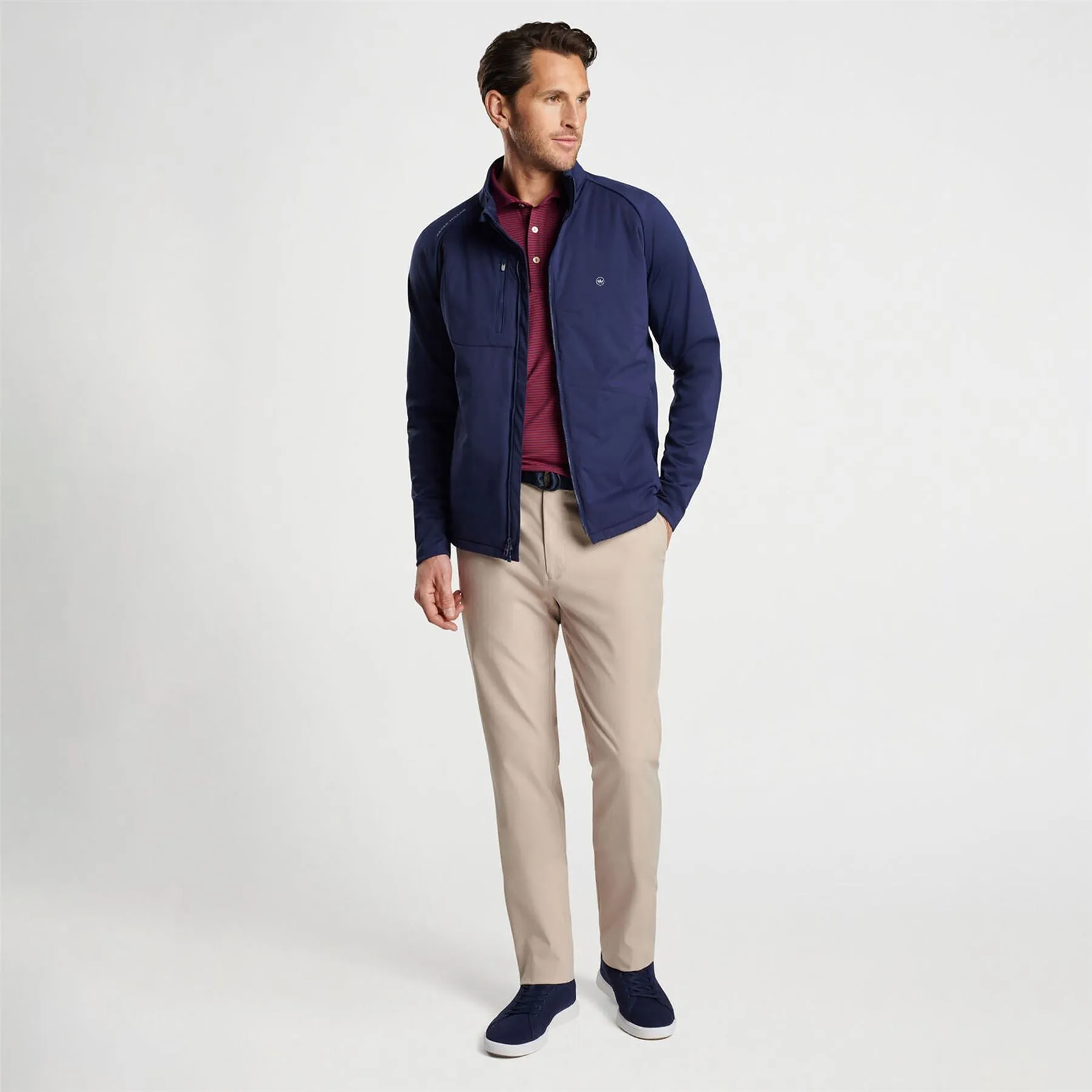 Endeavor Classic Fit Hybrid Jacket Navy - AW24