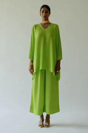 Green Acid Zoey Top & Pant Set