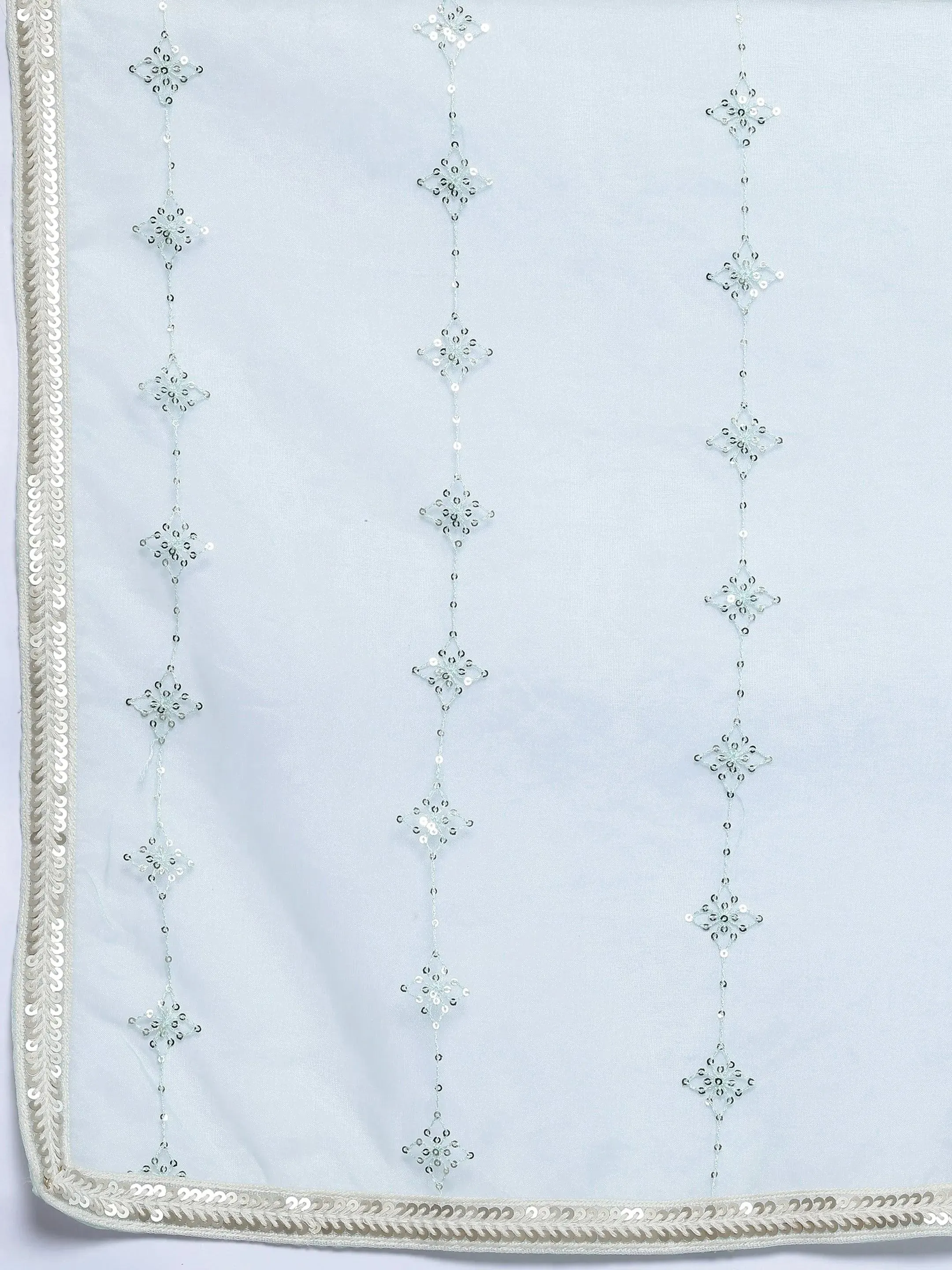 Green Printed Cotton Pakistani Suit