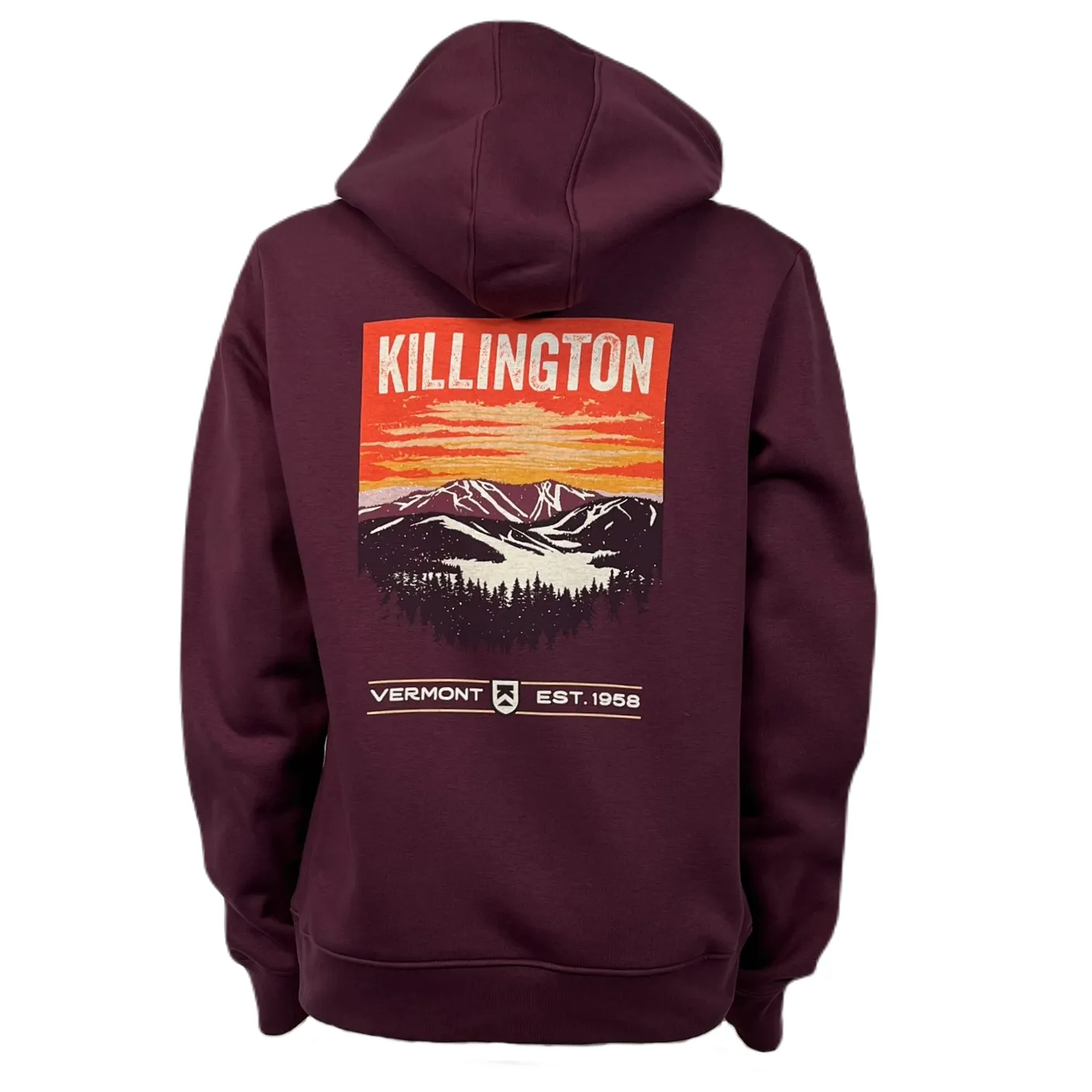 Killington Logo Women's Scenic Mountains Hoodie