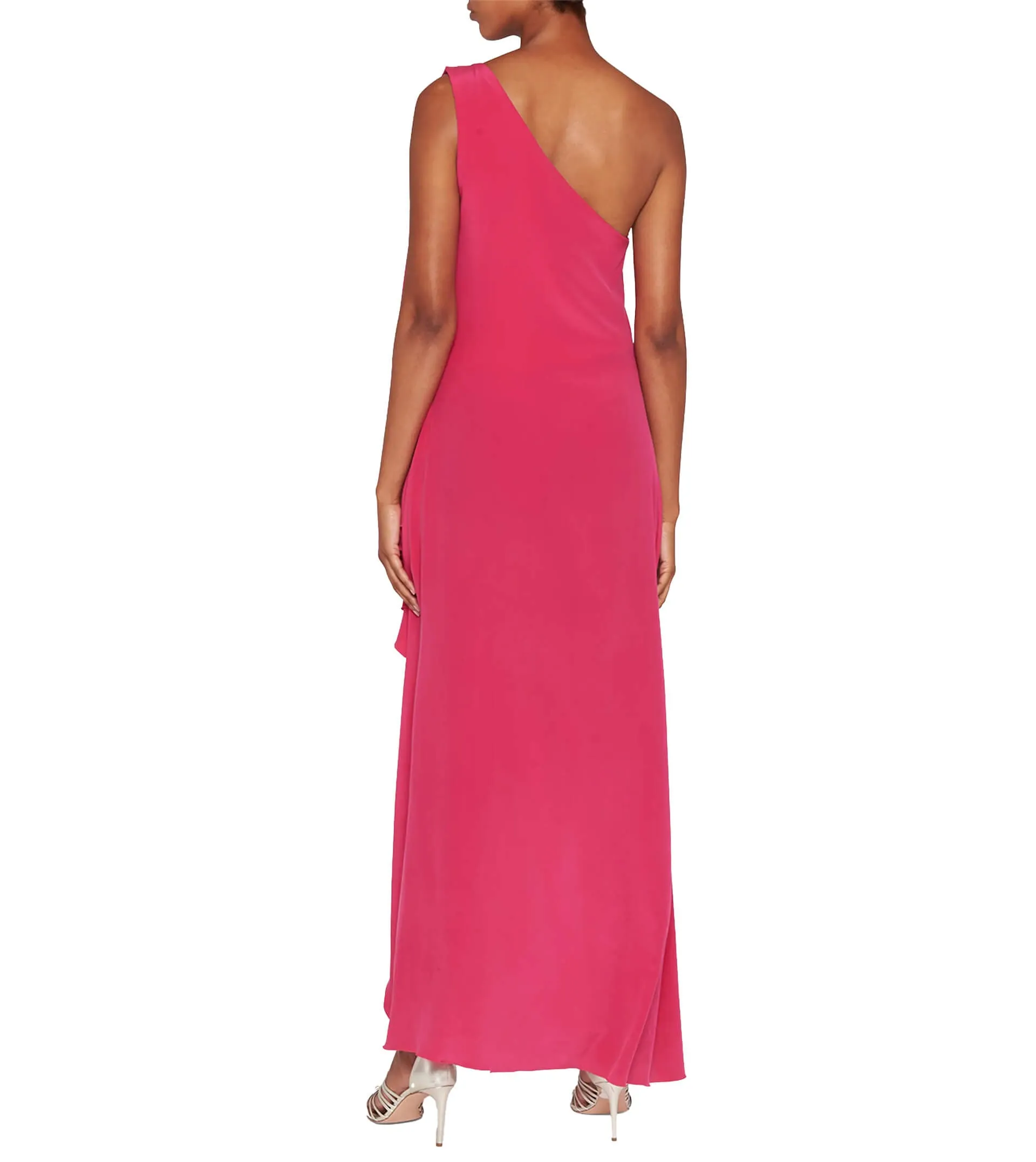 KITON One Shoulder Long Maxi Dress