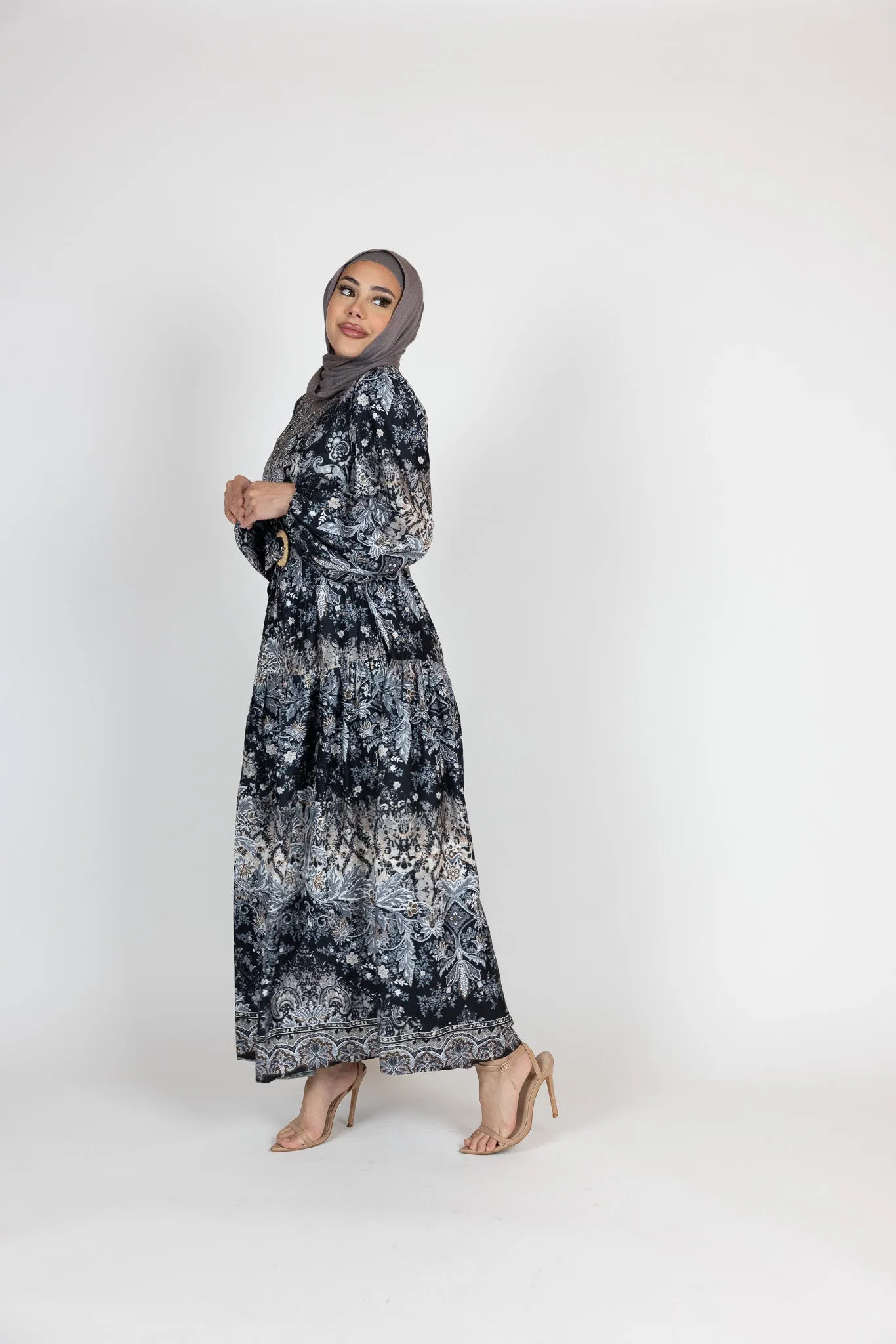 Lowrie Beaded Maxi Dress