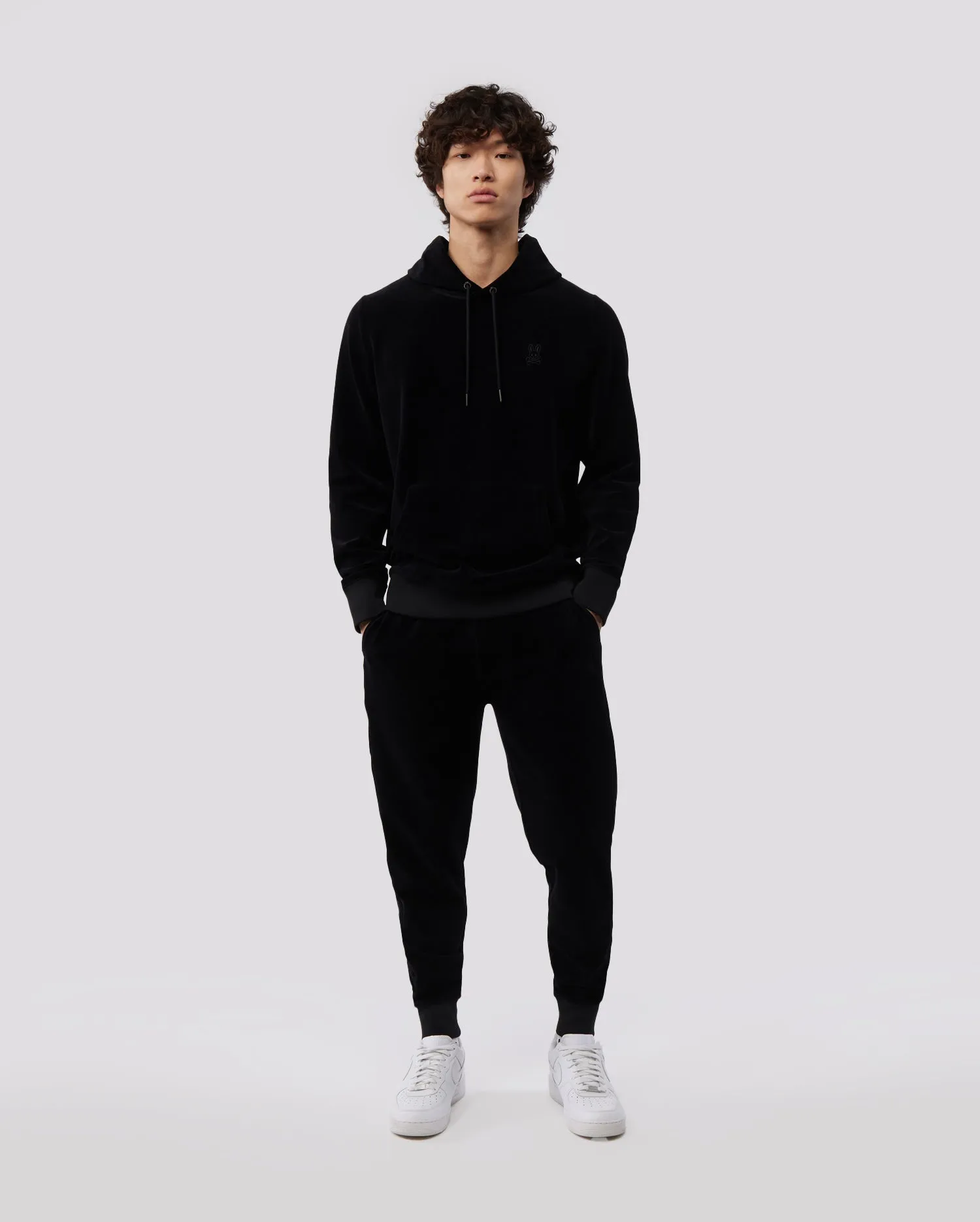 MENS VELOUR SWEATPANT - B6P334W1CB