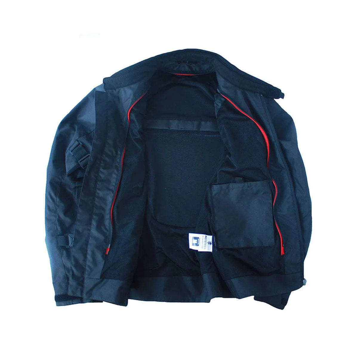 MotoTech Scrambler Air Women's Motorcycle Riding Jacket - Black Purple