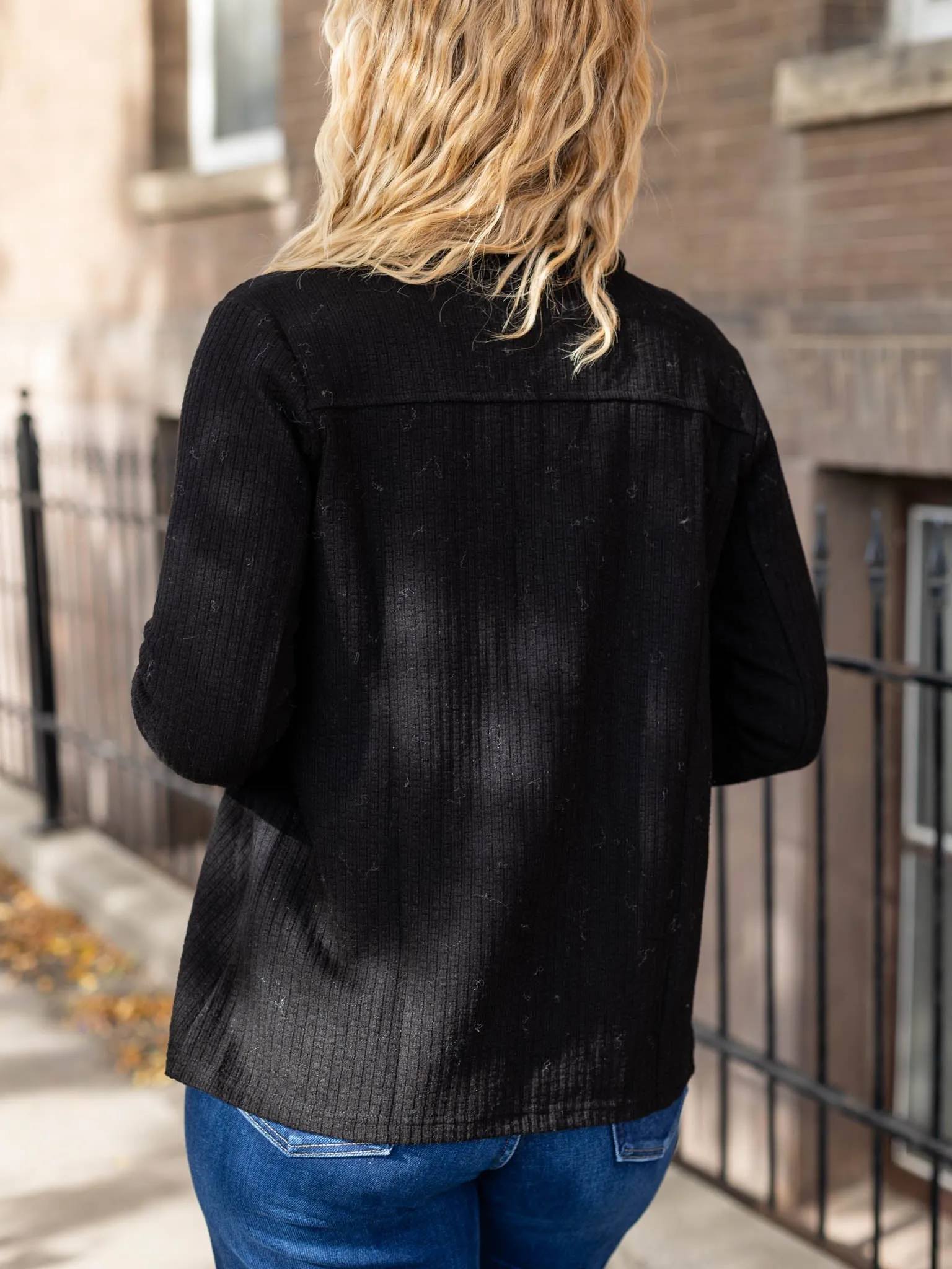 Mystree Classic Button Down Thermal Jacket