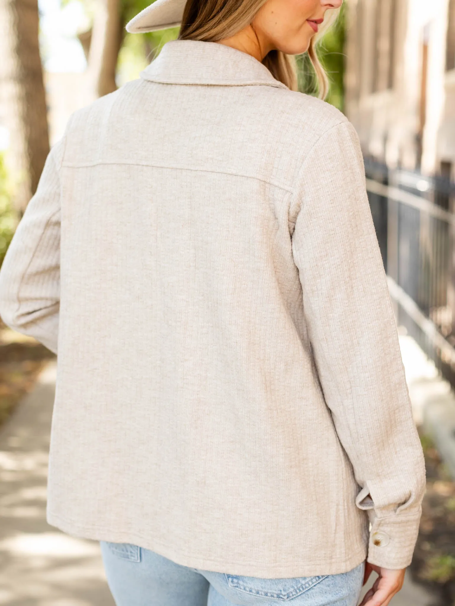 Mystree Classic Button Down Thermal Jacket