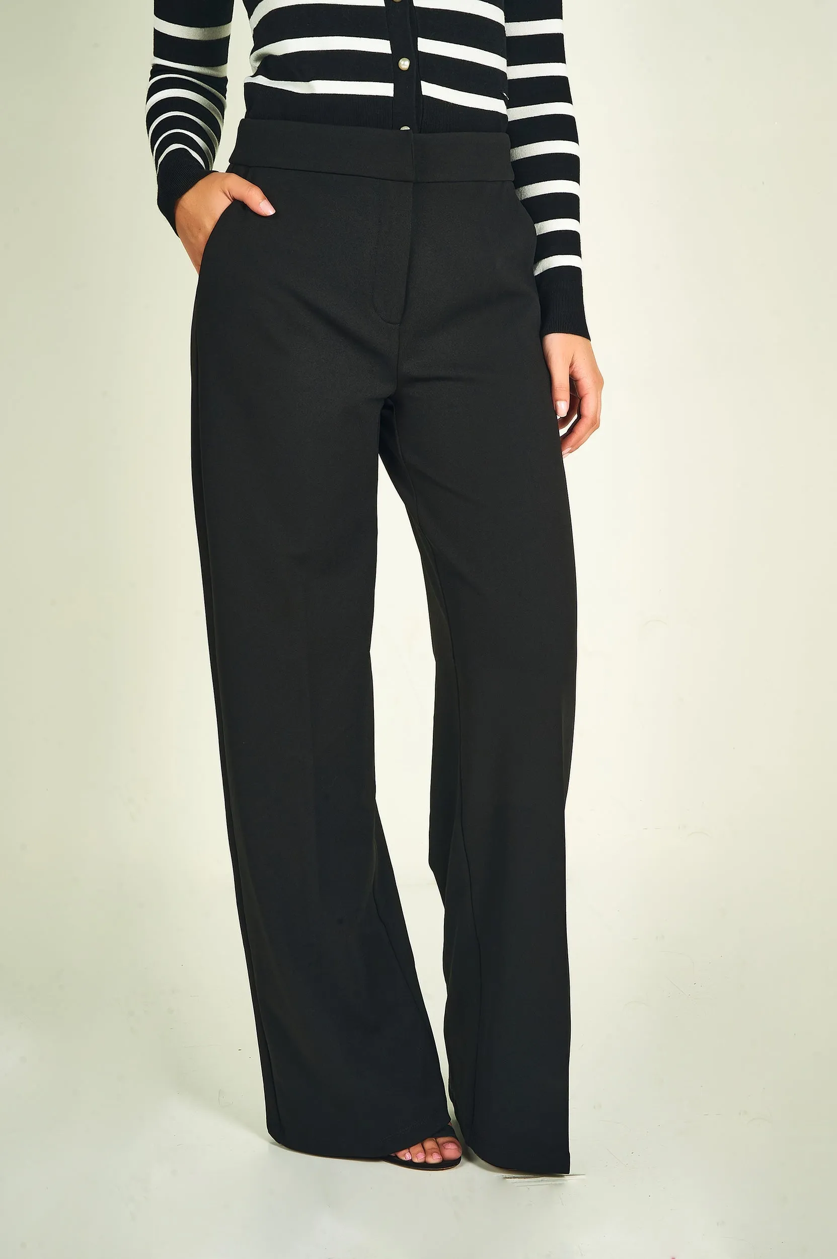 Pantalon à jambe large - MYLA-X2 - (E-B12)