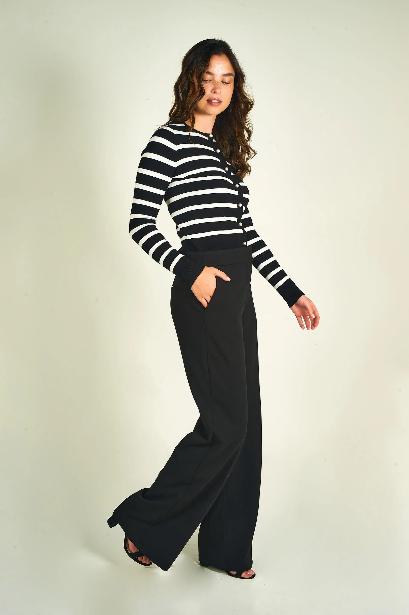 Pantalon à jambe large - MYLA-X2 - (E-B12)