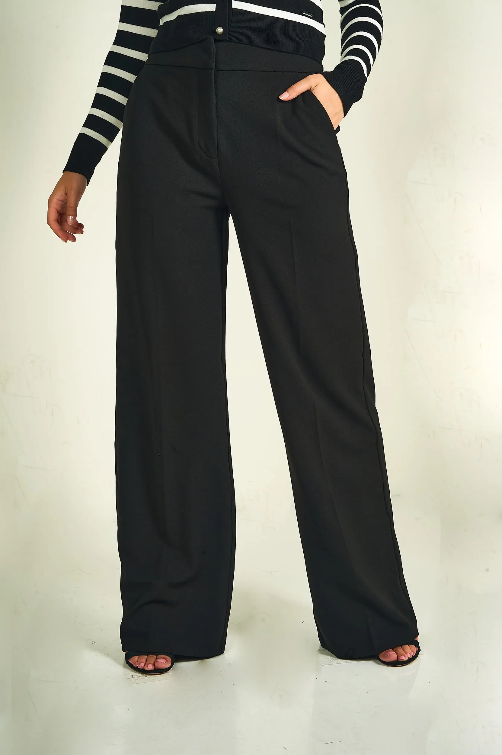 Pantalon à jambe large - MYLA-X2 - (E-B12)