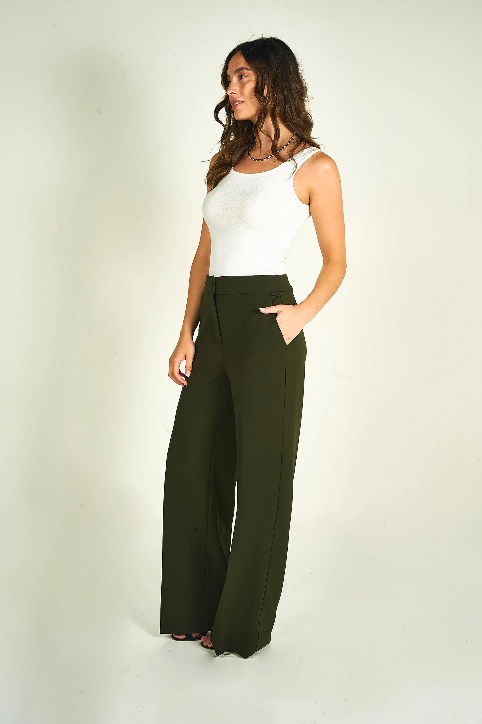 Pantalon à jambe large - MYLA-X2 - (E-B12)