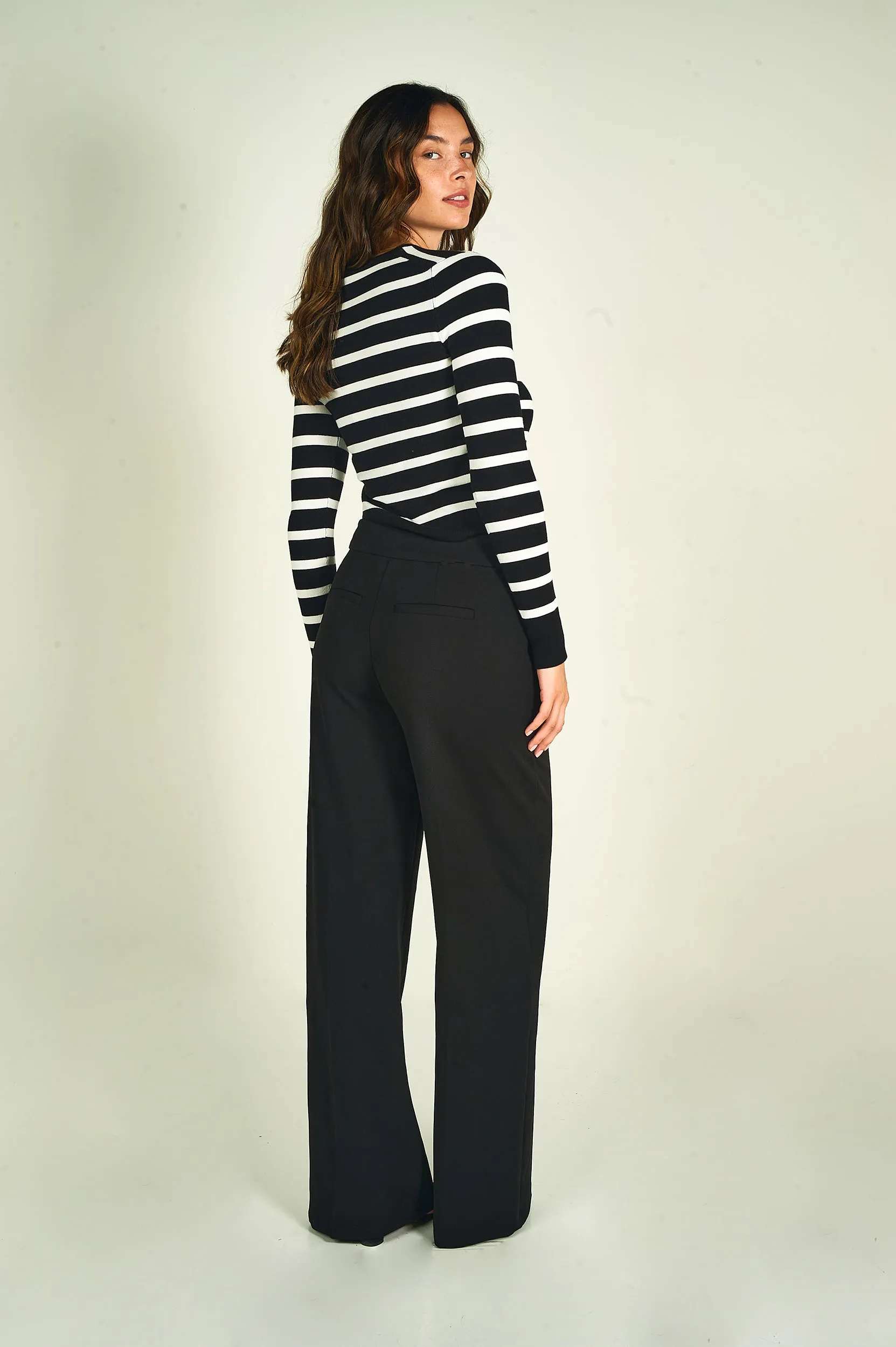 Pantalon à jambe large - MYLA-X2 - (E-B12)