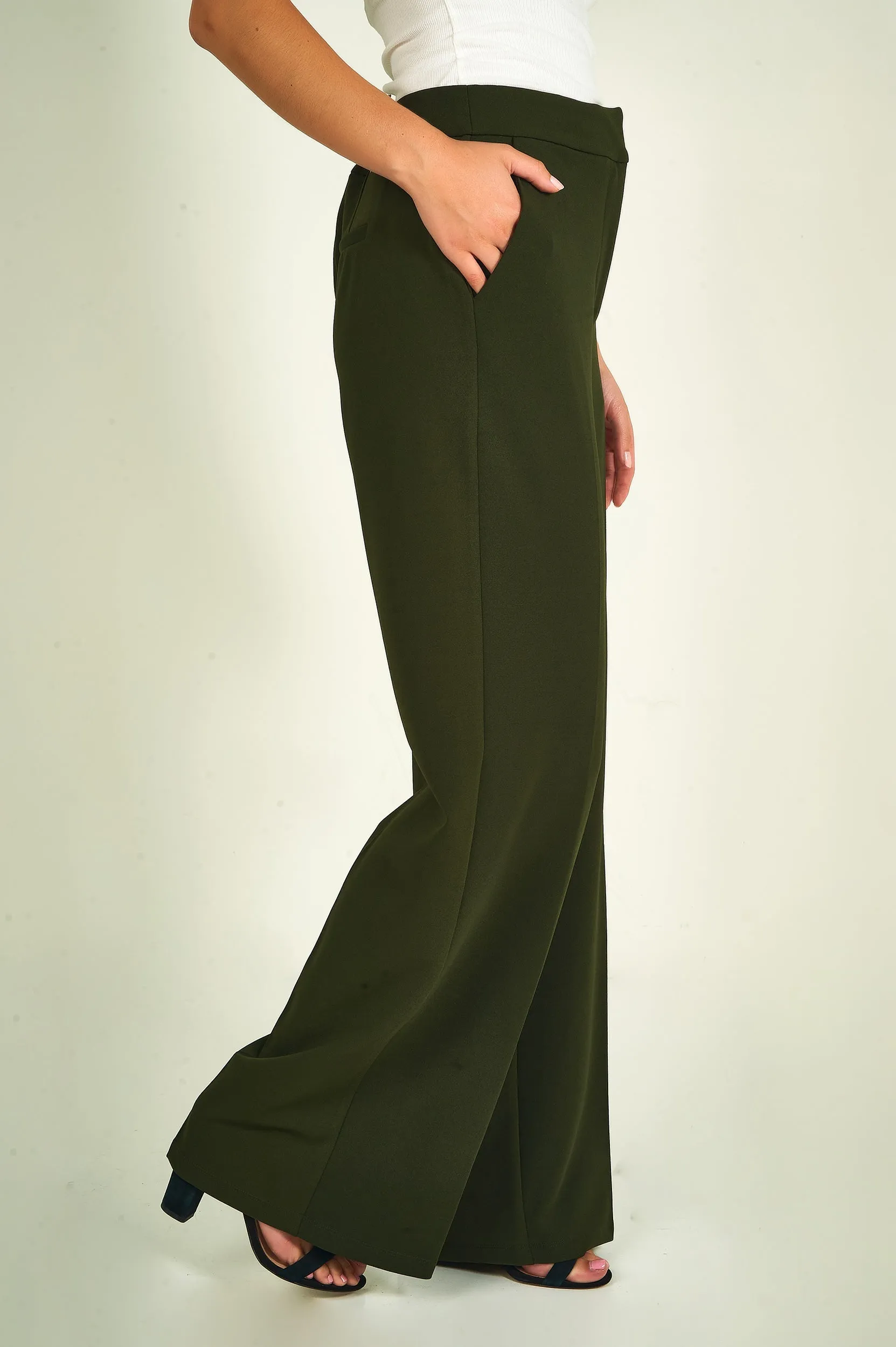 Pantalon à jambe large - MYLA-X2 - (E-B12)