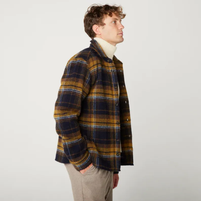 Peregrine Pure Wool Overshirt Failand