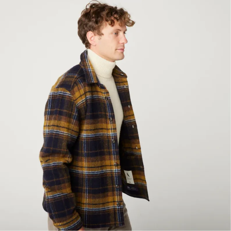 Peregrine Pure Wool Overshirt Failand