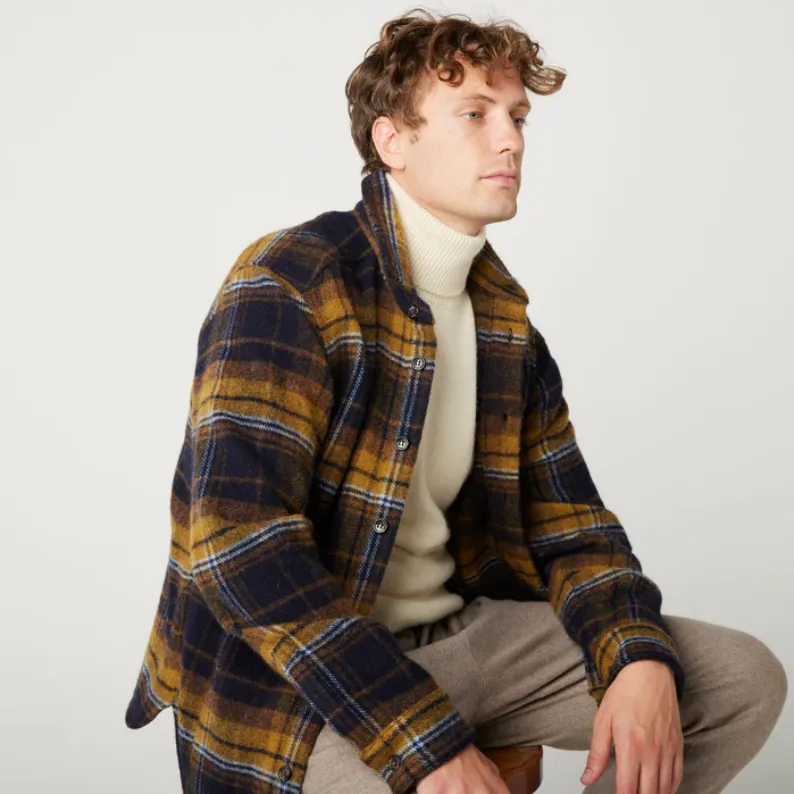Peregrine Pure Wool Overshirt Failand