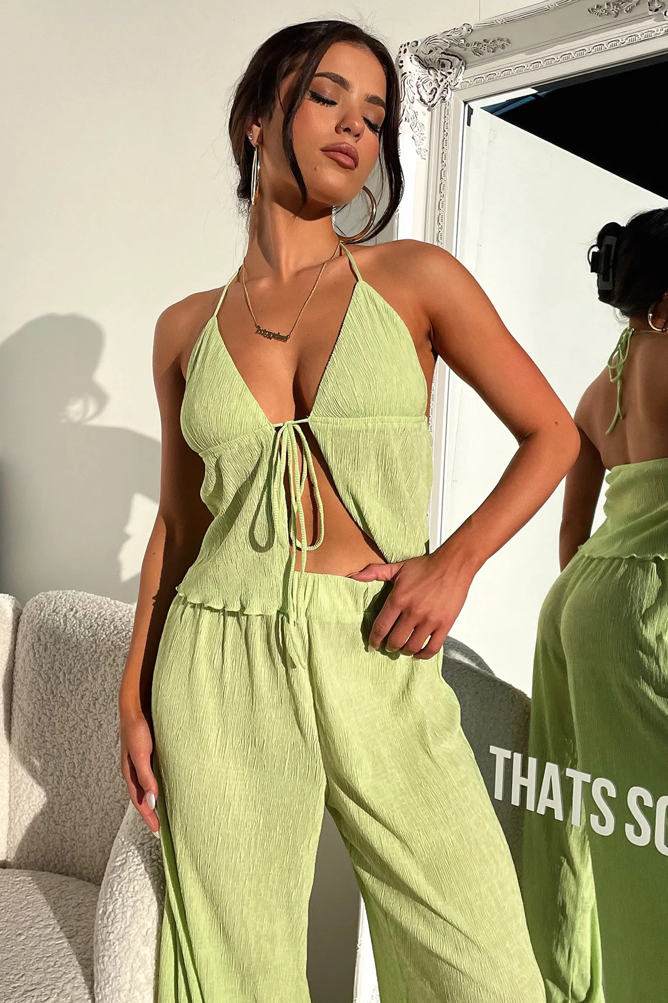 Prisha Pants - Green