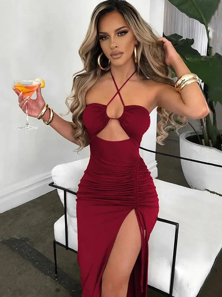 Sexy Backless Bodycon Dress: Night Club Elegance & Style