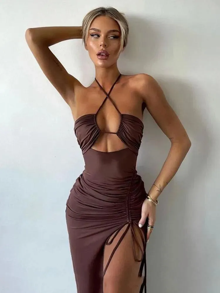 Sexy Backless Bodycon Dress: Night Club Elegance & Style