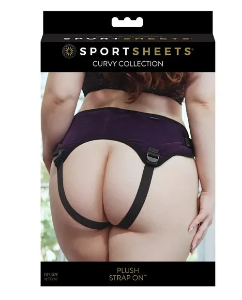 Sportsheets - Curvy Collection Plush Adjustable Strap-On - Plus Size
