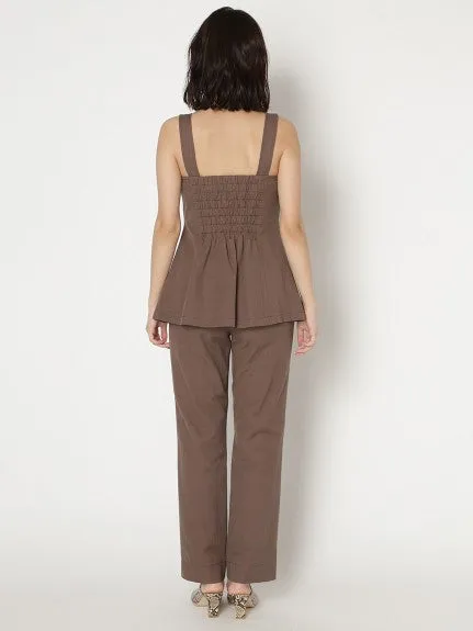 stitch tank with pants set