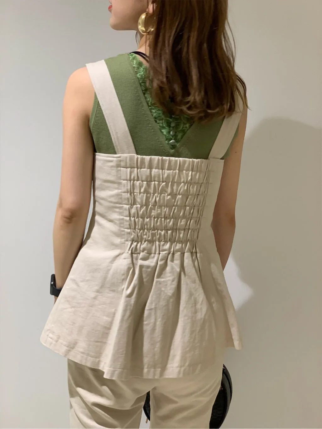stitch tank with pants set